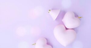 A calming purple background with text conveying emotional struggles and uplifting messages about healing and support.